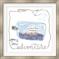 Ship in a Bottle Adventure Fine Art Print