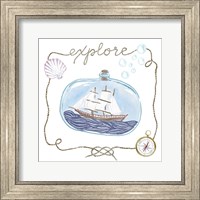 Ship in a Bottle Explore Fine Art Print