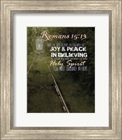 Romans 15:13 Abound in Hope (Rail Track) Fine Art Print