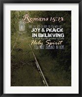 Romans 15:13 Abound in Hope (Rail Track) Fine Art Print