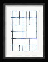 Watercolor Bleed Pattern IV Framed Print