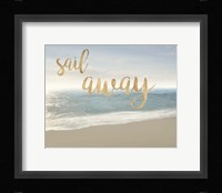 Beach Sail Away Fine Art Print