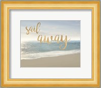 Beach Sail Away Fine Art Print