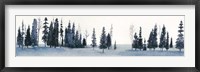 Sapphire Grove I Framed Print