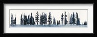 Sapphire Grove II Framed Print