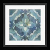 Patinaed Tile III Framed Print