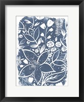Garden Batik II Framed Print