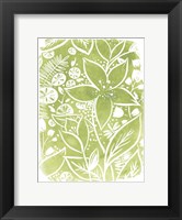 Garden Batik III Fine Art Print