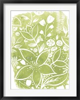 Garden Batik IV Fine Art Print