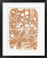 Garden Batik VI Fine Art Print