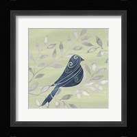 Serene Silhouette IV Framed Print