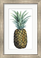 Watercolor Pineapple I Fine Art Print