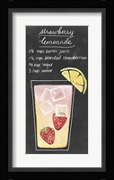 Summer Drinks III Framed Print