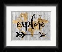 Young Explorer V Framed Print