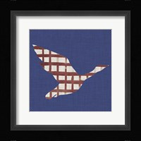 Lakeside Silhouette I Framed Print