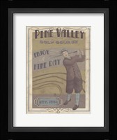 Retro Golf I Fine Art Print