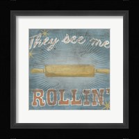 Hip Kitchen II Framed Print