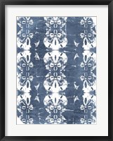 Batik Shell Patterns I Framed Print
