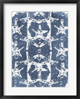 Batik Shell Patterns II Framed Print