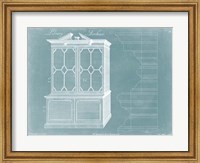 Chippendale Library Bookcase I Fine Art Print