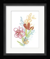 Flora Moderne III Framed Print
