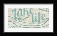 Lake Life I Framed Print