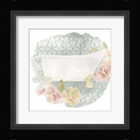 Garden Romance Bath II Framed Print