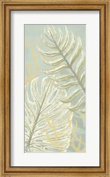 Palm & Coral Panel I Fine Art Print