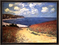 Meadow Rd. to Pourville Fine Art Print