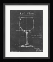 Barware Blueprint III Framed Print