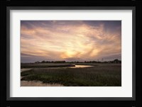 Low Country Sunset I Framed Print