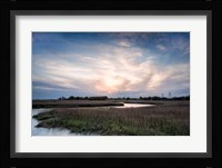 Low Country Sunset III Framed Print