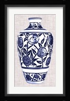 Blue & White Vase IV Fine Art Print