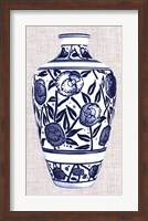Blue & White Vase IV Fine Art Print