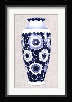 Blue & White Vase V Fine Art Print