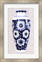 Blue & White Vase V Fine Art Print