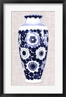 Blue & White Vase V Fine Art Print