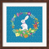 Bunny Wreath II Fine Art Print