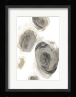 Water Stones II Framed Print