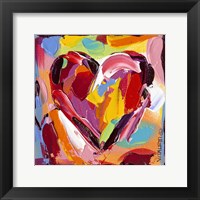Colorful Expressions I Framed Print