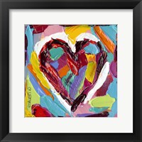 Colorful Expressions III Framed Print