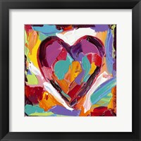 Colorful Expressions IV Framed Print