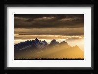 Mountains and Stormy Skies Fine Art Print