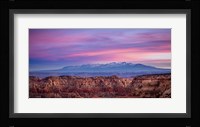 Canyon and Mountains Fine Art Print