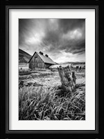 Stormy Barn Fine Art Print