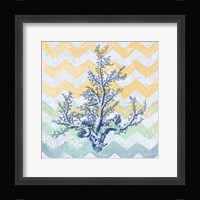 Chevron Coral Fine Art Print