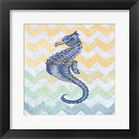 Chevron Sea Horse Fine Art Print