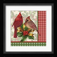 Holly & Berries 8 Framed Print