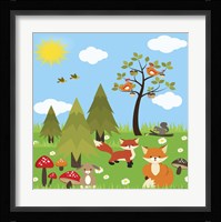 Woodland I Framed Print