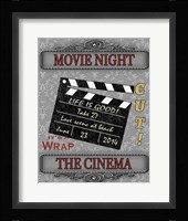Movie Night I Fine Art Print